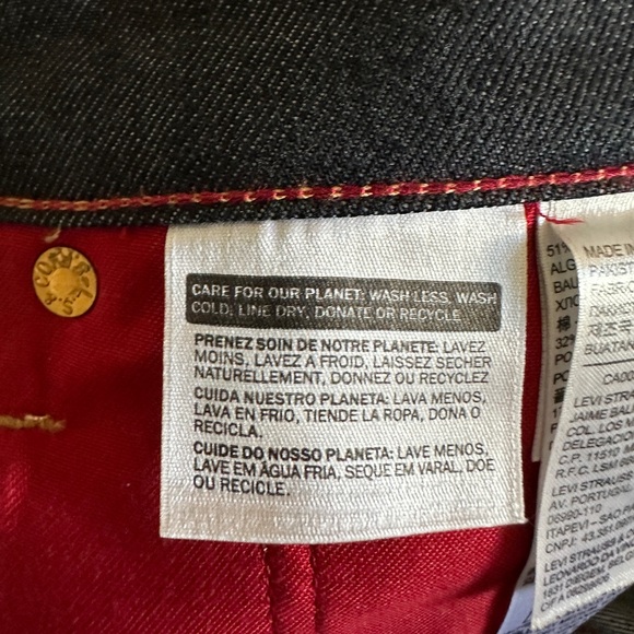 LEVI'S SKATEBOARDING 504 REGULAR STRAIGHT FIT JEAN - Men’s 33x32 - Picture 4 of 7